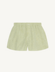 The Boxer: Linen, Sage Green