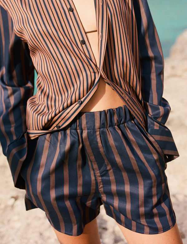 The Collagerie Short Stripe