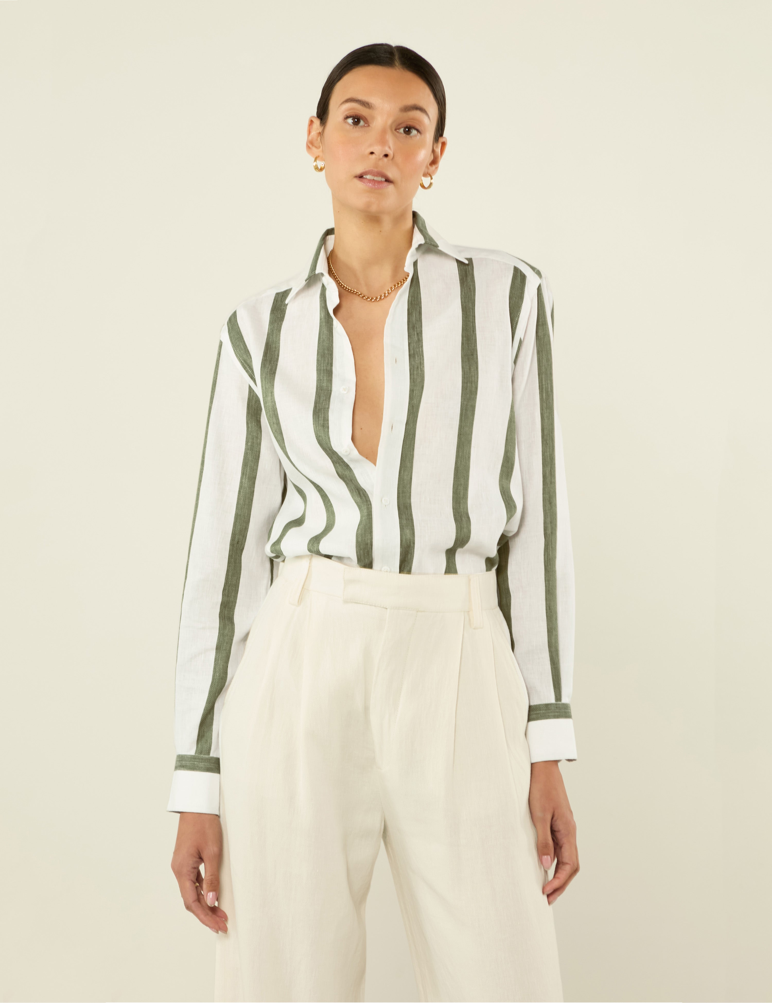 Linen Boyfriend Shirt | Gap