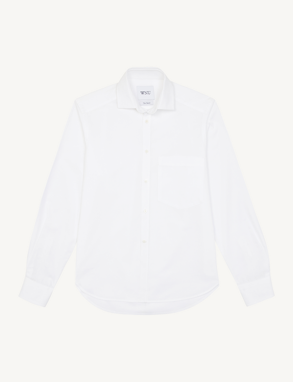 The Classic: Poplin, White