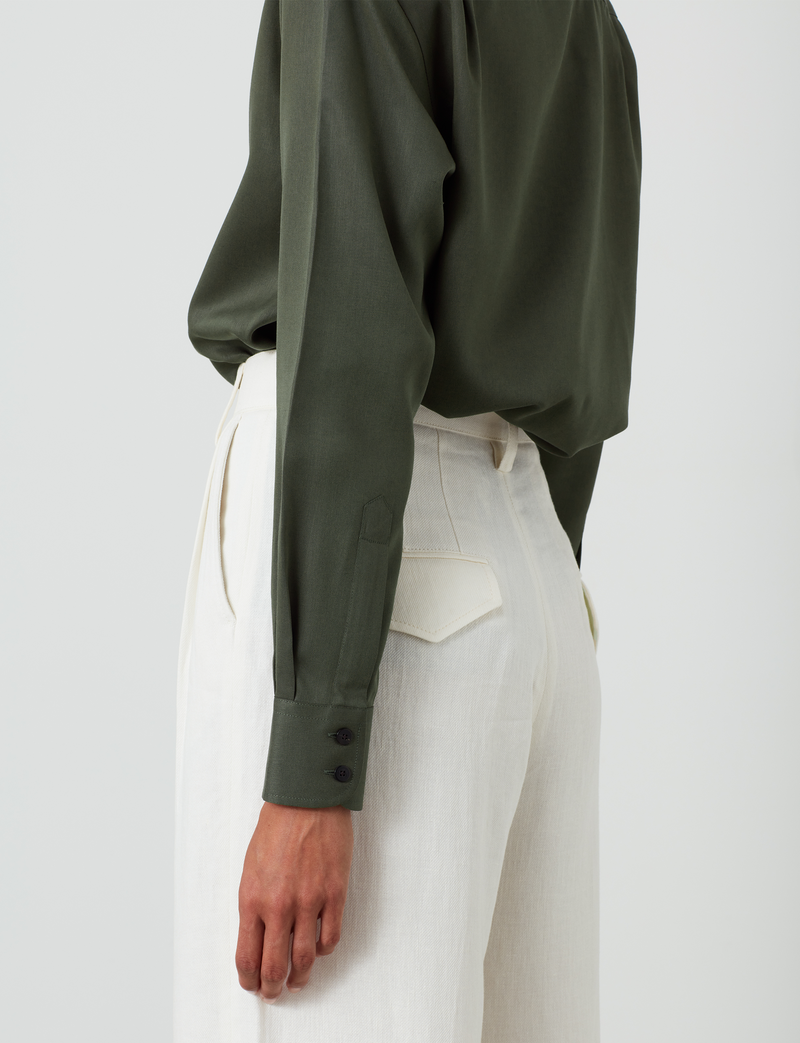 The Boyfriend: Tencel, Khaki