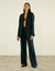 Hutton Blazer: Linen, Navy Blue