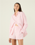 The Weekend: Seersucker Shirt & Boxer Set, Pink Stripe