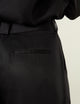 Rampling Trouser: TENCEL™ Lyocell Satin, Black