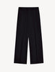 Rampling Trouser: TENCEL™ Lyocell Satin, Black
