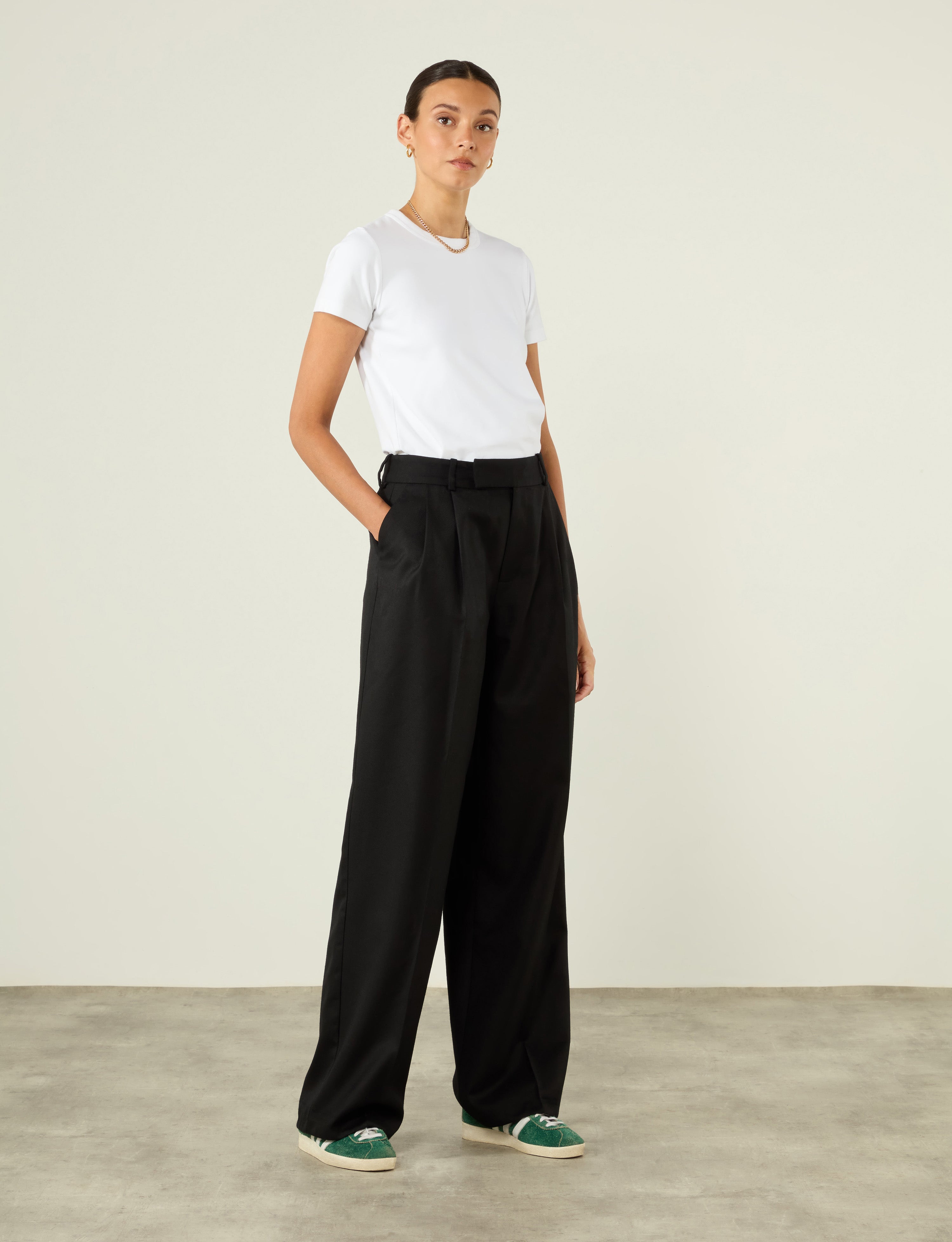 RAINMAKERMELANGETWILL WIDE TROUSERS ブラック RAINMAKERMELANGETWILL WIDE TROUSERS ブラック RAINMAKER | レイン