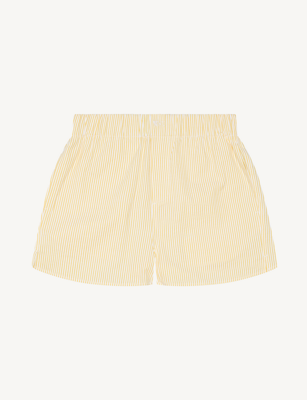 The Short: Seersucker, Sunshine Yellow Stripe