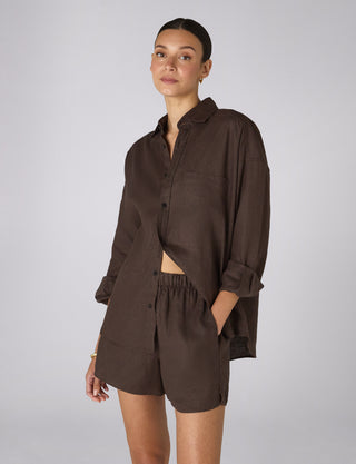 The Set: Hemp Chocolate Shirt & Boxer