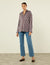 The Weekend: Tencel™ Lyocell, Mocha Multi Stripe