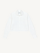 The Cropped: Poplin, White