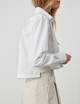 The Cropped: Poplin, White